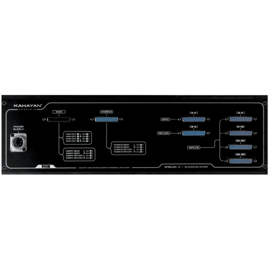 EPSILON 32-500 ANALOG SUMMING MIXER EPSILON 32-500 ANALOG SUMMING MIXER