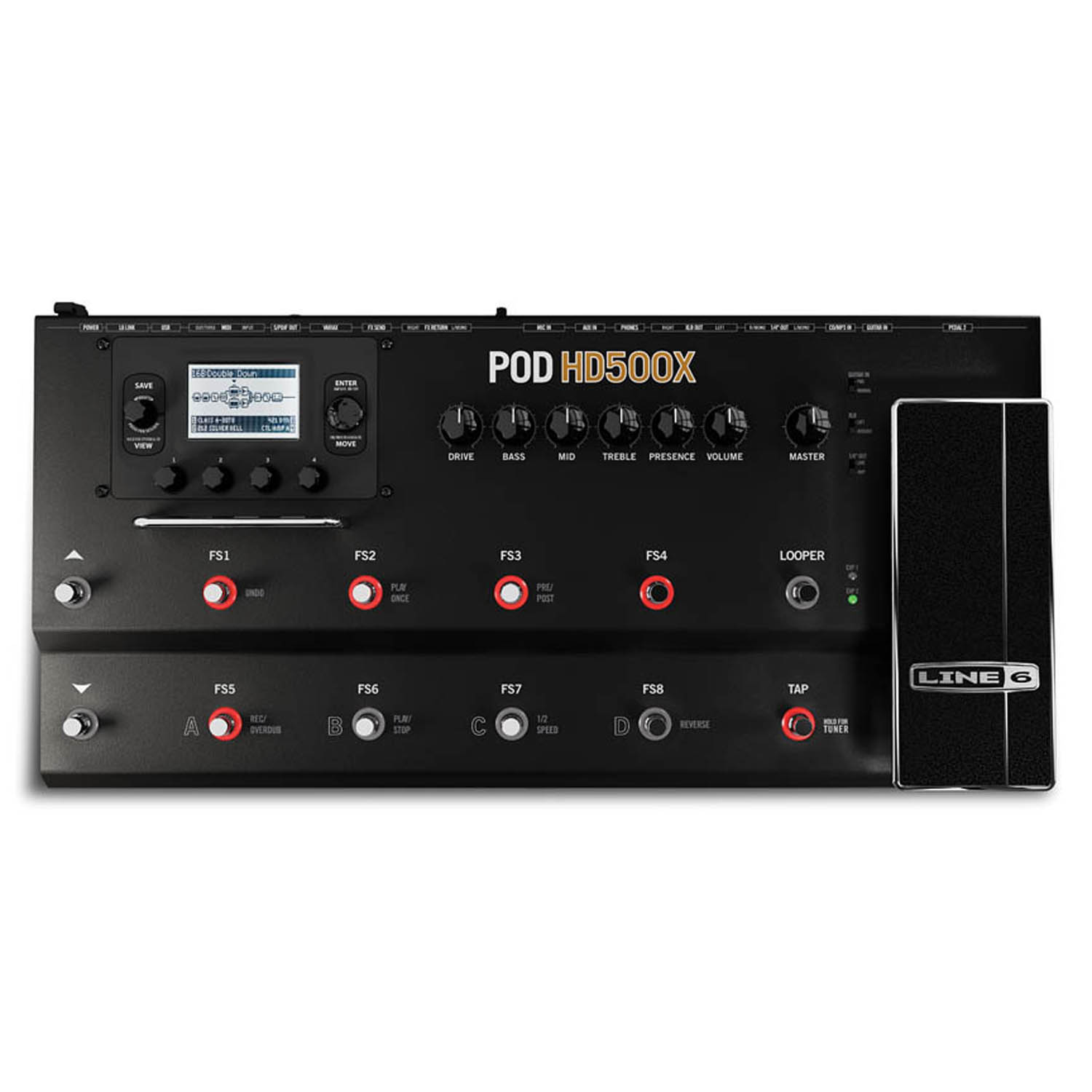 ギター PODHD500X Line 6 POD HD500X Guitar Multi-effects Floor Processor