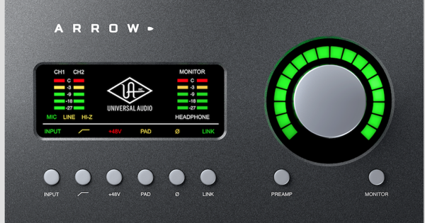 Universal Audio ARROW オーディオインターフェース Universal Audioの低価格だけど高品質！Arrowをご紹介いたします！
